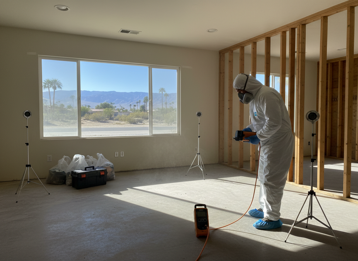 Post Remediation Mold Testing in Thousand Palms, CA