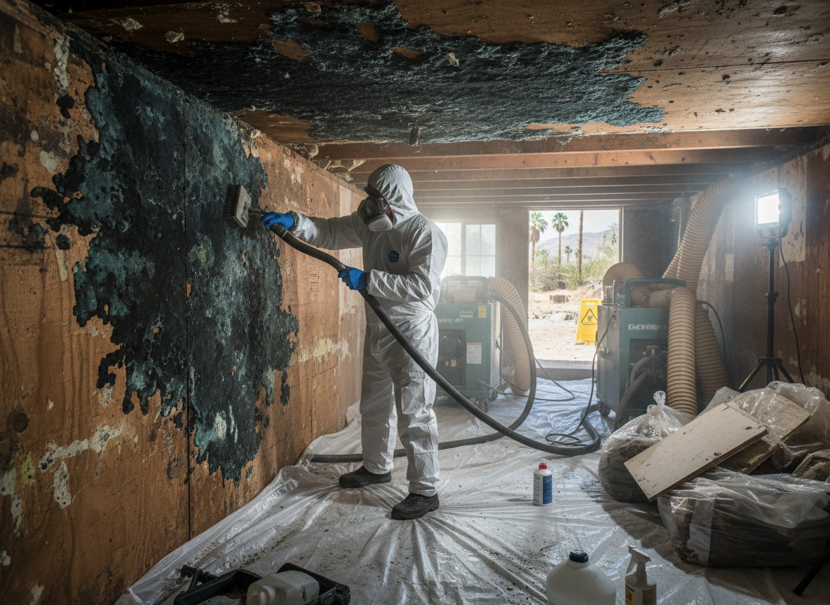 Water Damage Mold Remediation in Thousand Palms, CA